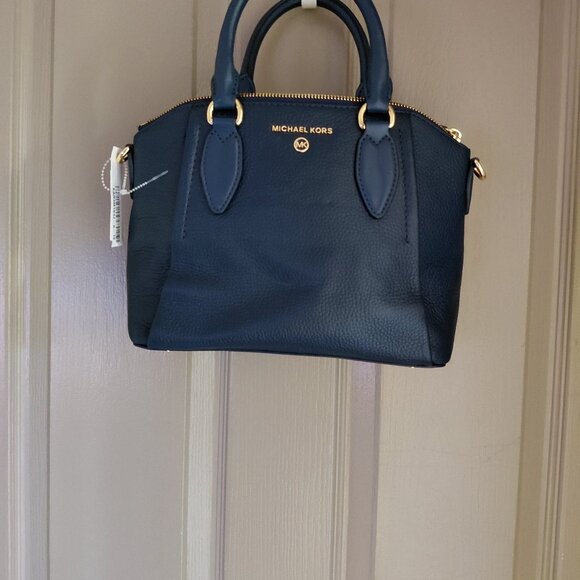 New Michael Kors Navy Blue Handbag/Shoulder/Crossbody - Picture 1 of 8